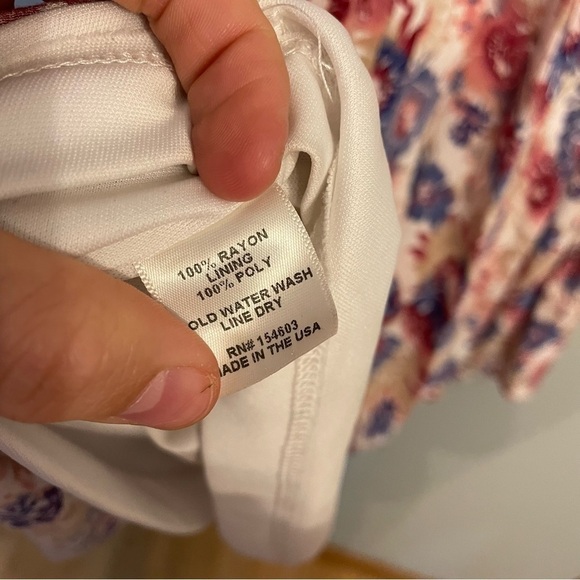 Paisley Raye pink and blue floral dress small - Picture 6 of 10